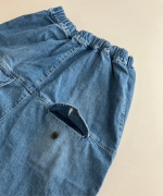 9ozデニム/ヒッコリーストライプ ティンカーパンツ