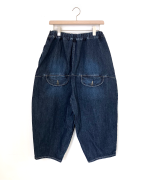 9ozデニム/ヒッコリーストライプ ティンカーパンツ