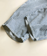 9ozデニム/ヒッコリーストライプ フル丈パンツ