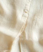 ラミーテンセルツイル　サイドリボンブラウス