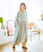 ラミーテンセルツイル　2wayワンピース