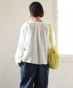 カディコットン　ボレロブラウス