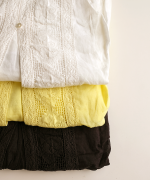 カディコットン　ボレロブラウス