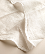 カディコットン　ボレロブラウス