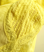 カディコットン　ボレロブラウス