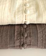 キャンブリック×コットンメッシュ　2wayベスト