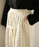 キャンブリック×コットンメッシュ　パンツ