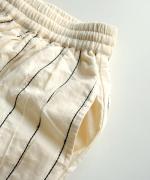 キャンブリック×コットンメッシュ　パンツ