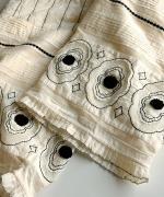 キャンブリック×コットンメッシュ　パンツ