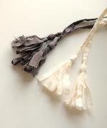 キャンブリック×コットンメッシュ　パンツ