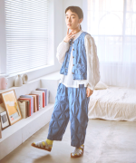 ストレッチパフジャガード　2wayベスト