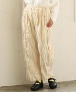 ストレッチパフジャガード　パンツ