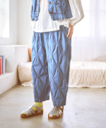 ストレッチパフジャガード　パンツ