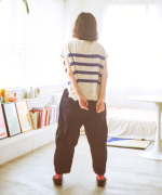 ストレッチパフジャガード　パンツ