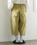 コットンリネンタイプライターファナージュ　ティンカーパンツ