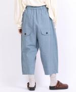 コットンリネンタイプライターファナージュ　ティンカーパンツ