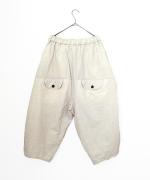 コットンリネンタイプライターファナージュ　ティンカーパンツ