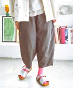 コットンリネンタイプライターファナージュ　ティンカーパンツ