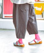コットンリネンタイプライターファナージュ　ティンカーパンツ