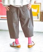 コットンリネンタイプライターファナージュ　ティンカーパンツ
