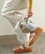 コットンリネンタイプライターファナージュ　パンツ