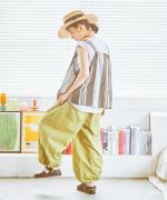 コットンリネンタイプライターファナージュ　パンツ