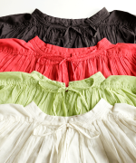 太番手ステッチコットンリネンボイル　2wayワンピース