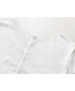 コポリフライス　Uネック長袖