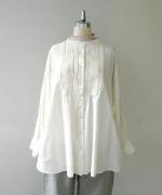 コットンノヴァテレコ　フリルハイネック長袖