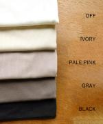 コットンノヴァテレコ　フリルハイネック長袖