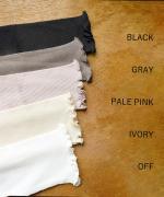 コットンノヴァテレコ　フリルハイネック長袖