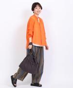 スープレコットン天竺　裾ラウンドタンクトップ