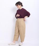 DEPEND天竺　丸襟プルオーバー