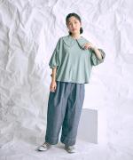 DEPEND天竺　丸襟プルオーバー