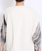 スプリング裏毛　アシンメトリーベスト