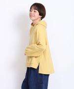 スプリング裏毛　フードプルオーバー