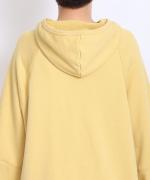 スプリング裏毛　フードプルオーバー