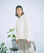 スプリング裏毛　フードプルオーバー