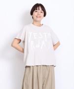 ラフィ天竺　プリントT