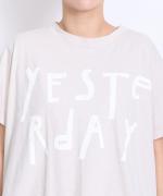 ラフィ天竺　プリントT