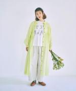 ラフィ天竺　プリントT