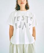 ラフィ天竺　プリントT