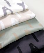 ラフィ天竺　プリントT