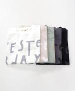 ラフィ天竺　プリントT