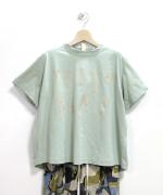 ラフィ天竺　プリントT