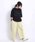 ラフィ天竺　プリントT