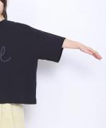 ラフィ天竺　プリントT