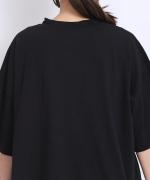 ラフィ天竺　プリントT