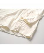 フェザリーコットン天竺　クルーネック長袖