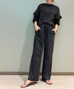 マハバーラ80接結　フリルプルオーバー